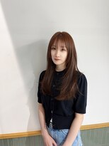 オットット(OttottO)&nbsp;美髪レイヤーロングくびれワンカール透け感メルティーカラー