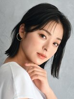 アース 鶴見店(HAIR&MAKE EARTH) ナチュラル＋垢抜けミディアムボブ