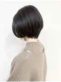 【morio成増/一戸】大人かわいい黒髪ショートボブ