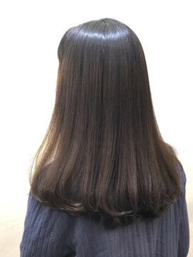ヘアカフェ コトノハ(hair cafe Kotonoha) 【コトノハ】艶感ストレート　酸性縮毛矯正長崎髪質改善うるツヤ