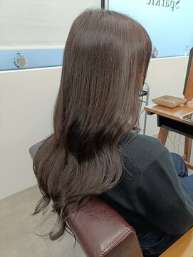 スパークル センター南(Sparkle) アッシュグレージュ　ロングレイヤー