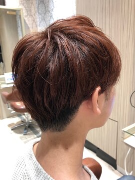 ビス ヘア アンド ビューティー 西新井店(Vis Hair＆Beauty) 【メンズ】明るめブラウンカラー×マッシュスタイル