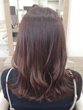 スタイルクリエイター 土浦ピアタウン店(Style creator)&nbsp;イルミナカラー/ロブ/ミディアム/透明感