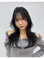 ユーフォリア 渋谷グランデ(Euphoria SHIBUYA GRANDE) 韓国ヘア くびれ巻き レイヤーカット