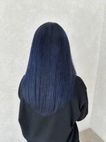 イルプロム 御厨店(illuprom.)&nbsp;コバルトブルー（ブリーチ履歴あり）