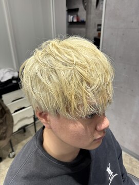 ミオ(Mio) 滋賀/南草津/メンズ美容室/波巻きツイストスパイラルパーマ