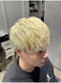 滋賀/南草津/メンズ美容室/波巻きツイストスパイラルパーマ