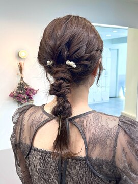 グラフ 銀座(GRAFF) ヘアセット/ローポニー