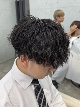エデアンルクラ 下通(EDEAN Leclat) 熊本メンズパーマ 波巻き ツイスパ マッシュ MEN'S HAIR