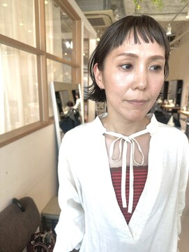 マッシュ グランバーズ 布施(MASHU GRANDVASE) 【東大阪布施】ちょっぴりアクセントなミニボブ