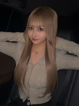 ラピス 福岡天神店(Lapis) ホワイトシルバーミルクティーグレージュ