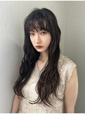 アンニュイロングパーマ/ゆるロングパーマ
