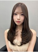 【kumu】 ロングレイヤー/顔周りカット/栄/名古屋