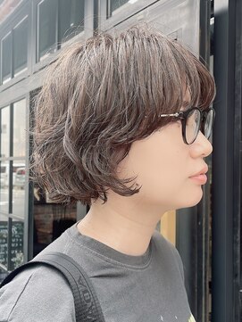 オーガニック アトリエ 大宮(organic+atelier) ボブパーマミニボブパーマ大人かわいいボブパーマ