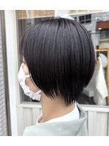 ジェムヘアスタジオ 湘南平塚南口店(Gem Hair Studio)&nbsp;柔らか縮毛ショートボブ【Gem 神原】