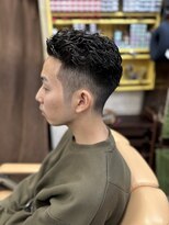 オアゾバーバー(OAZO BARBER)&nbsp;刈り上げパーマ