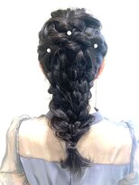 アズールサン 草加西口店(azule-sun)&nbsp;アップスタイル,編みおろし,ロング,セット