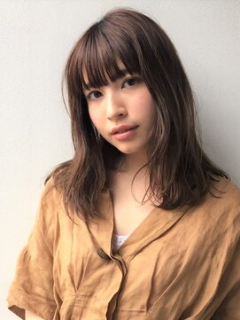 ケーツー 青山店(K two) 【K-two青山】ブラウンベージュ抜け感ミディアム【表参道】