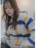 カット＋透明感ブリーチなしダブルカラー　￥12980