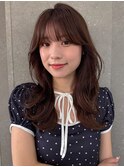 韓国レイヤー/顔周りカット/フェイスレイヤー/前髪