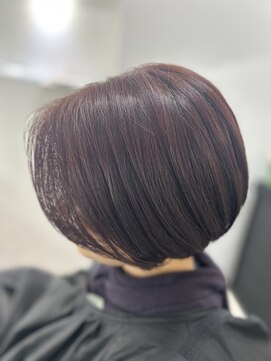 エクラートリアン 藤沢店(ECLART Lien) 秋色×ショートボブ　[藤沢/髪質改善]
