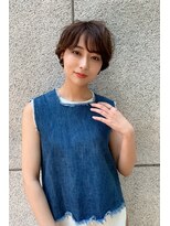 トイロ 横浜(Toiro)&nbsp;ショートパーマショート緩めパーママッシュショート