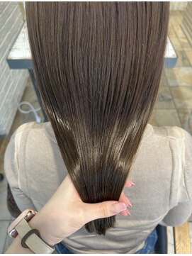 ユアーズヘア 池袋(youres hair) 艶感ブラウン×髪質改善
