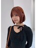 【ブリーチ無し】カット+ケアカラー+トリートメント/岡崎 ¥9900