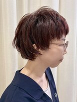 エダメ(EDAME) 大人ショート/ショートボブ/レッド