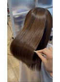 髪質改善ストレート