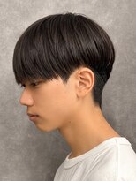 エルマーク 本山(L-MARK)&nbsp;マッシュヘア/黒髪/メンズカット/men's/フェザーパーマ