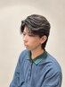 【メンズヘアセット】韓国風/ナチュラル/カジュアル￥2200