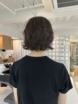 フォンセ(fonce)&nbsp;ボブニュアンスパーマ/大きめパーマ