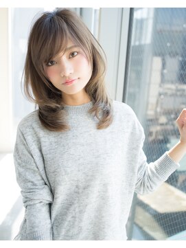 ローラン(ROULAND) 【ワンカールミディアム】抜け感のあるひし形無造作ウェーブ