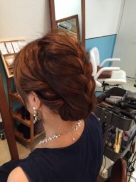 ロカット サロン(Roquat Salon) お上品アップスタイルアレンジ【ヘアアレンジ　立川　浴衣】