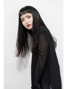 デヴェロペ(Devellope.) 【Devellope.】タイトなワイドバング×ルーズなくせ毛風パーマ