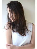 ミラバイグリーン(Mira by green)&nbsp;フェザーロング  ヴェールウェーブ   大人かわいい 　#3