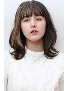 ネックス 表参道本店(nex) 【nex表参道】外ハネミディアムレイヤースタイル