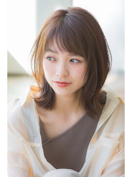 アンアミ オモテサンドウ(Un ami omotesando) 【Un ami  表参道】 松井幸裕　大人可愛いウルフミディー