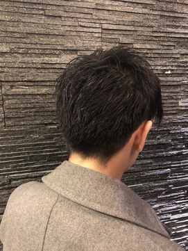 ヒロギンザ 新橋日比谷口店(HIRO GINZA) ツーブロックショートスタイル