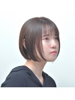 ドルセ(Dulce)&nbsp;【Dulce】ミニボブ×ココアブラウン×前髪