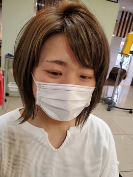 ヘアークリエイション クラフト(HAIRCREATION CRAFT) 前下がりショート