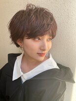 フラミューム たまプラーザ(flammeum)&nbsp;マニッシュショート×レッドピンク【たまプラーザ】