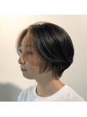 ハンサムショート~フェイスフレーミングカラー~