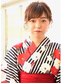 【TRUNK Hair Design 西本】浴衣＋ヘアセット