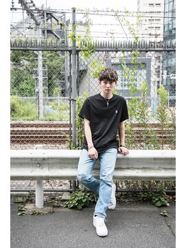 ペスカ 清田店(pesca) メンズマッシュ　ハイライト×PESCA清田店