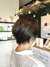 アミィヘアー(Ami Hair) ナチュラル丸みショート 【縮毛矯正/髪質改善/白髪ぼかし】