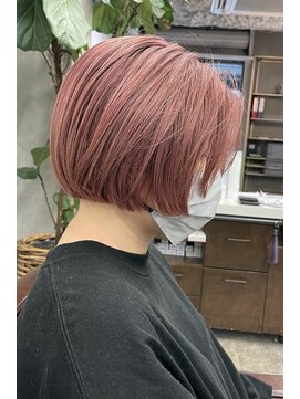 ザ デイ(THE DAY) ソフトピンクボブ【ケアブリーチ】