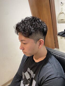 ヘアーシェルターフォーメン(Hair Shelter for men) ショートパーマ