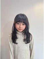 ジジ アドラーブル ヘア サロン(JiJi ADRABLE HAIR SALON) 顔まわりレイヤーセミロング